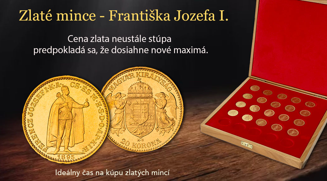 Zlaté mince Františka Jozefa I.