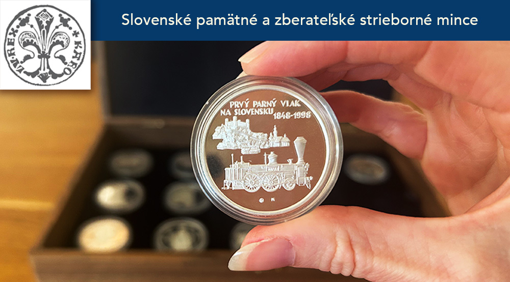 Strieborné slovenské zberateľské mince
