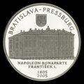 200th anniversary of the signing of the Peace of Pressburg - silver medal - M. Poldaufová