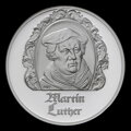 Martin Luther - 500. výročie reformácie, strieborná medaila