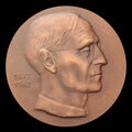 Hermann Hesse - Tombac Medal - H. Wagner Kerkhof