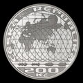 200 Kč/2007 - Vypustenie umelej družice Zem - 50. výročie