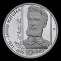 10 EURO/2021 - Janko Matúška - 200th anniversary of the birth