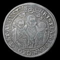 GERMANY / SAXONY - Chrisitan II., Johan Georg I., August (1591-1611) - thaler 1595 HB