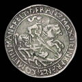 GERMANY / Mansfeld Bornstedt - Franz Maximilian and Heinrich Franz 2/3 Thaler 1675 AB K