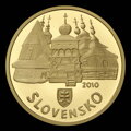 100 EURO/2010 - UNESCO World Heritage - Wooden Churches of the Slovak part of the Carpathian Mountain Area
