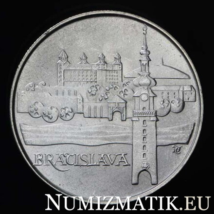 50 Kčs/1986 - Bratislava - city ​​monument reservation