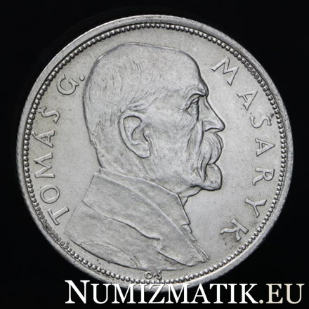 10 Kč/1928 - T. G. Masaryk - 10th anniversary of the founding of the Czechoslovak Republic