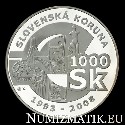 1000 Sk/2008 - Farewell to the Slovak Koruna