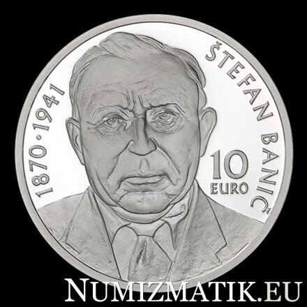 10 EURO/2020 - Štefan Banič - 150th anniversary of the birth