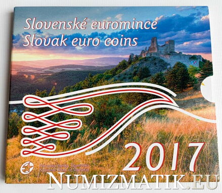 Coin set of the Slovak Republic 2017 - Slovak euro coins