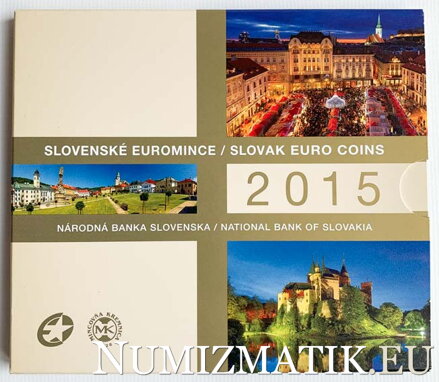 Coin set Slovak republic 2015 - Slovak euro coins