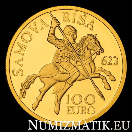 100 EURO/2023 - 1400th anniversary of the establishment of Samo’s Empire