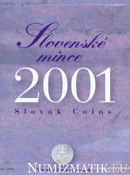 Set of coins of the Slovak Republic 2001