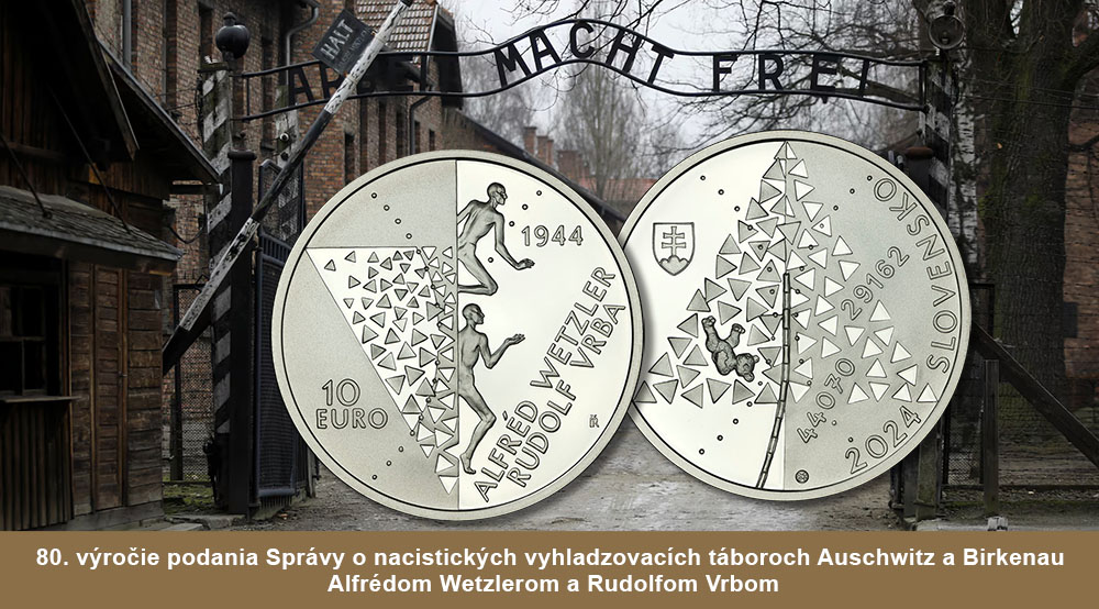 10 EURO Auschwitz - strieborná zberateľská minca