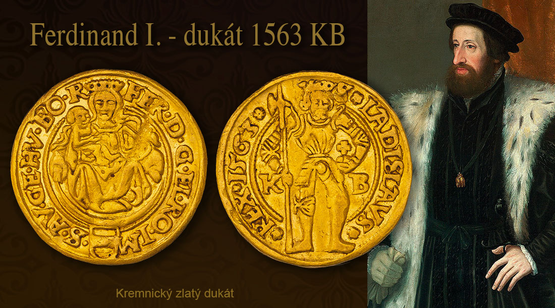 Ferdinand II - dukat 1563 K B