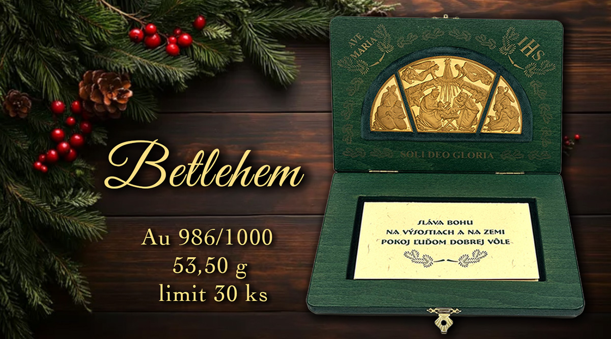 Betlehem v zlate