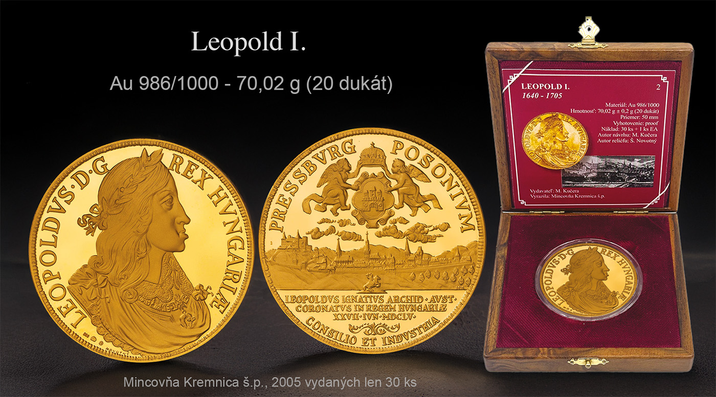 Leopold I. - 350 výročie korunovácie