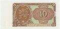 10 Kčs/1953 séria HP, perforovaná