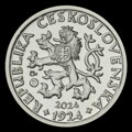 5 halier 1924/2024 - 100. výročie razby, Ag, Cu - O. Španiel