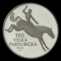 Velká Pardubická - 100. výročie vzniku, 3 tombakové medailičky