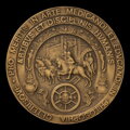 Joannes Sambucus Tyrnaviensis - tombaková medaila - William Schiffer