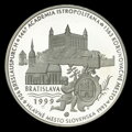 Strieborná 25 ECU Bratislava - D. Zobek, R. Lugár