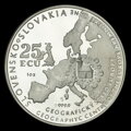 Strieborná 25 ECU Trnava - D. Zobek, R. Lugár