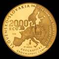 Banská Bystrica - ECU mince - D. Zobek, R. Lugár