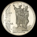 EURO THALER - issued on the occasion of the bimillennium - silver medal - M. Ronai