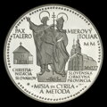 MIEROVÝ TOLIAR - vydaný pri príležitosti bimilénia - strieborná medaila - M. Ronai