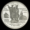 PEACE THALER - issued on the occasion of the bimillennium - silver medal - M. Ronai