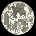 PEACE THALER - issued on the occasion of the bimillennium - silver medal - M. Ronai