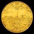IV. Rakúske spolkové strelby Brno-Brünn 1892 - sada medailí Au, Ag, Cu