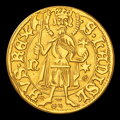 Vladislav I. Jagelovský - replika zlatého dukátu - M. Kožuch