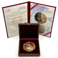 Completion of the construction of the temple of St. Vít 1929/2017 - gold medal (Au 986/1000) - J. Šejnost