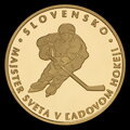 Gold medal of the winners of the 2002 Ice Hockey World Championship