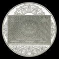 5000 Kč 1919 - strieborná 1 kg medaila a novotlač štátovky