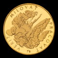 M. R. Štefánik - zlatá, strieborná a medená medaila v etui - M. Ronai