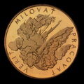 M. R. Štefánik - zlatá, strieborná a medená medaila v etui - M. Ronai