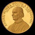 Andrej Hlinka - 70. výročie úmrtia, zlatá medaila - Š. Novotný
