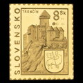 Trenčín - zlatá a strieborná známka
