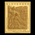 The most beautiful stamps of Slovakia 2001 - 2002 - 2003 - gold and silver stamps