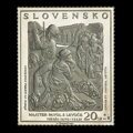 The most beautiful stamps of Slovakia 2001 - 2002 - 2003 - gold and silver stamps