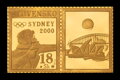 Olympijské hry - Sydney 2000 - zlatá známka