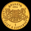 Česko - Slovenské dukáty 2006 - sada zlatých dukátov v etui