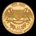 10th anniversary of the Slovak Republic - set of gold ducats