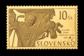 1. zlatá známka víťazov MS v ľadovom hokeji Göteborg 2002