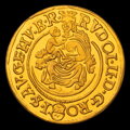 Rudolf II. - replika zlatého dukátu 1595 KB - M. Kožuch