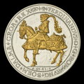 Jazdecká medaila Ferdinanda I. z roku 1541 z Košického zlatého pokladu